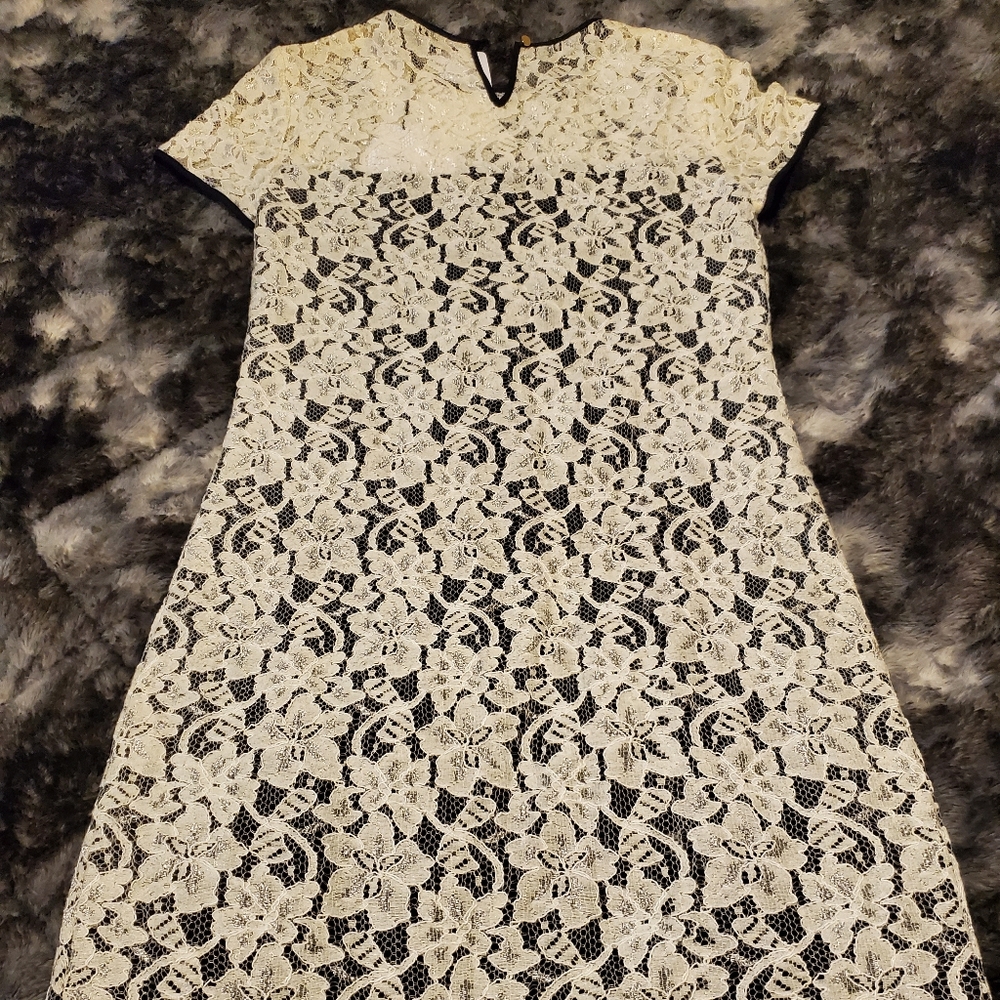 Diane Von Furstenberg Lace Mini Dress